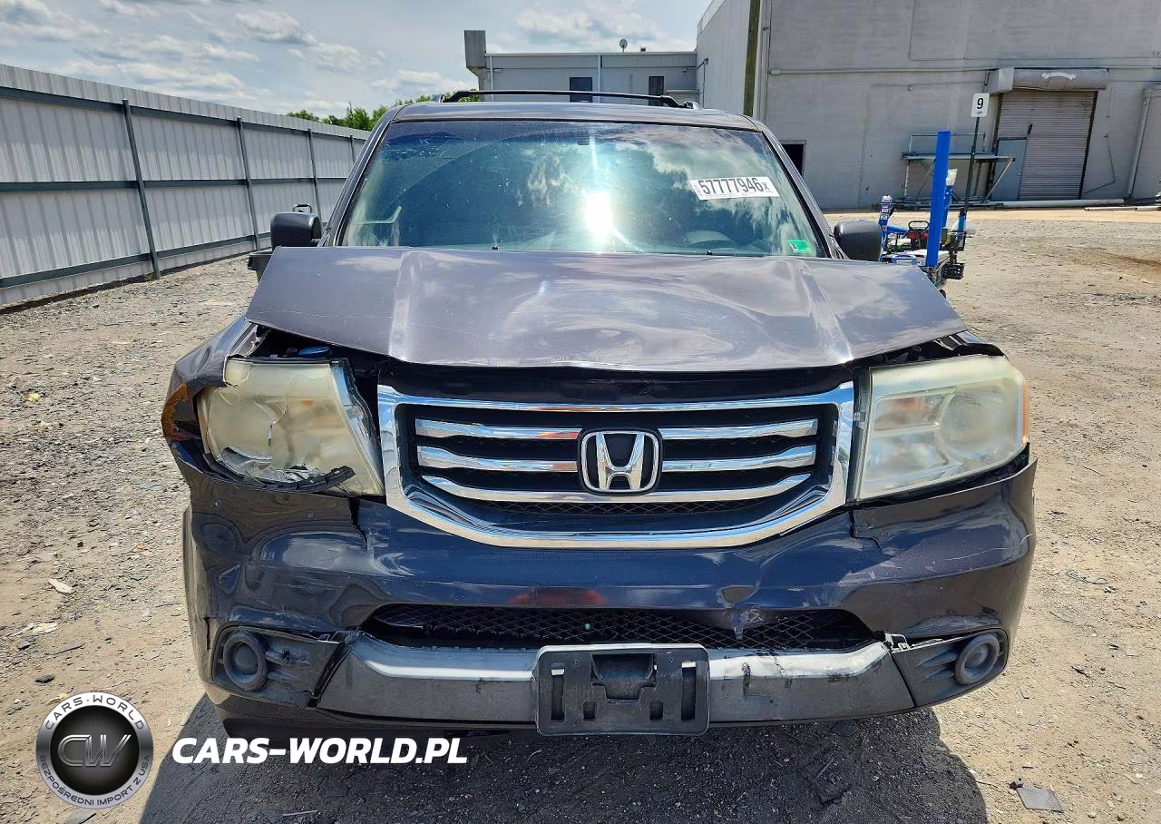 2012 Honda Pilot Lx VIN:5FNYF4H22CB009836 - 5