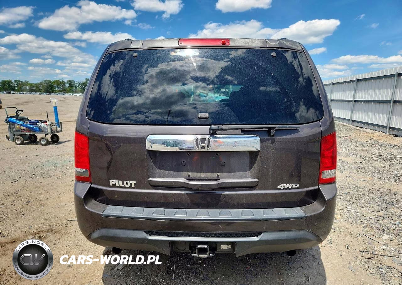 2012 Honda Pilot Lx VIN:5FNYF4H22CB009836 - 6