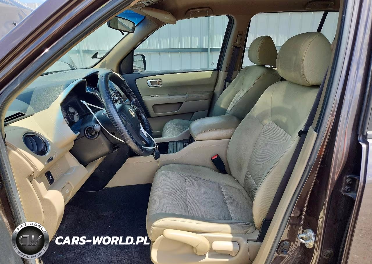 2012 Honda Pilot Lx VIN:5FNYF4H22CB009836 - 7