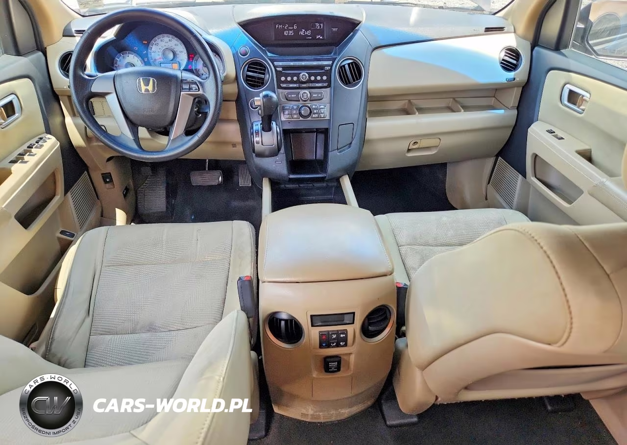 2012 Honda Pilot Lx VIN:5FNYF4H22CB009836 - 8
