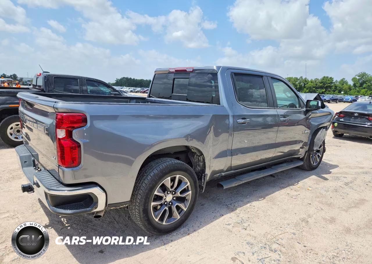 2021 Chevrolet Silverado C1500 Lt VIN:3GCPWCED7MG144849 - 3