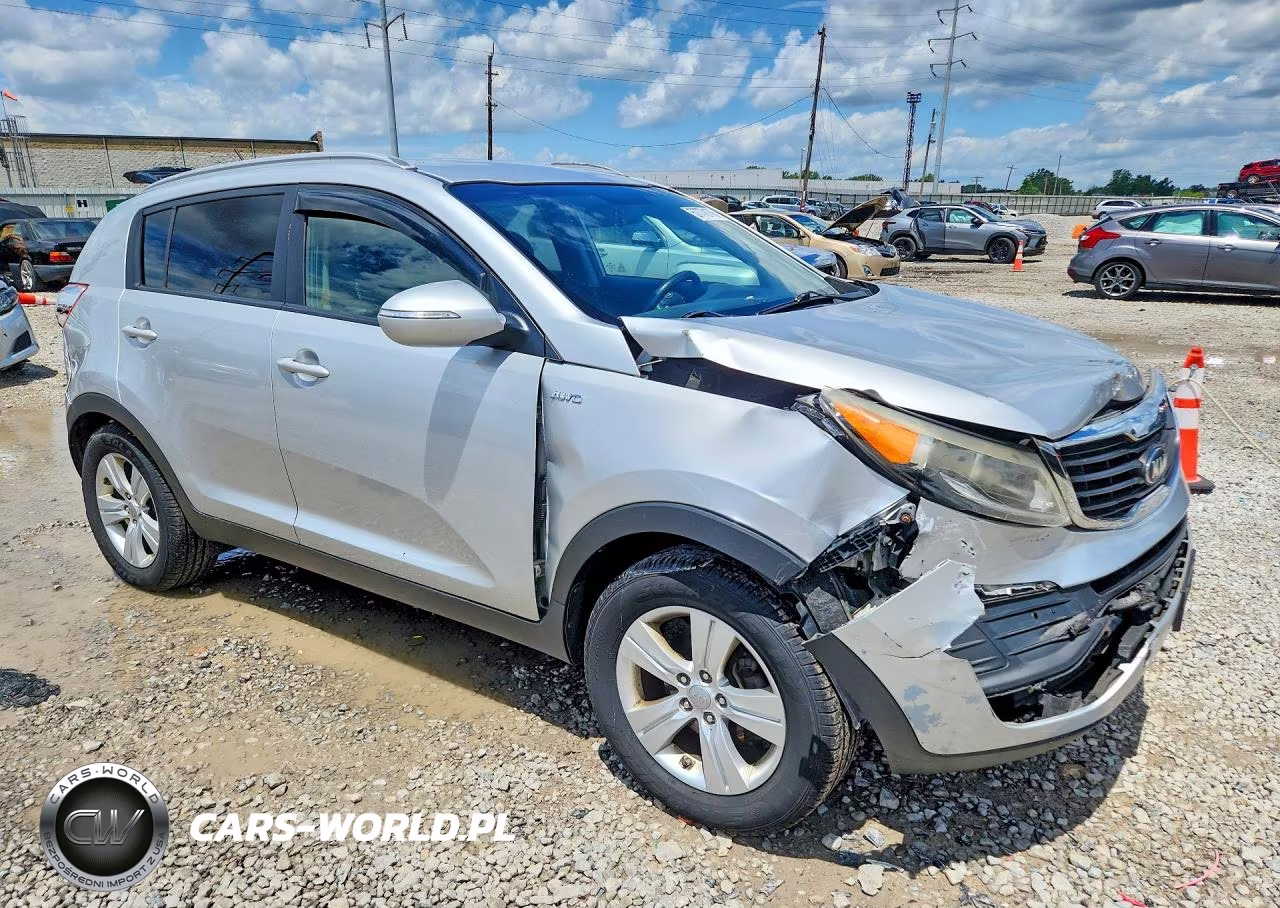 2013 Kia Sportage Lx VIN:KNDPBCA23D7478856 - 4