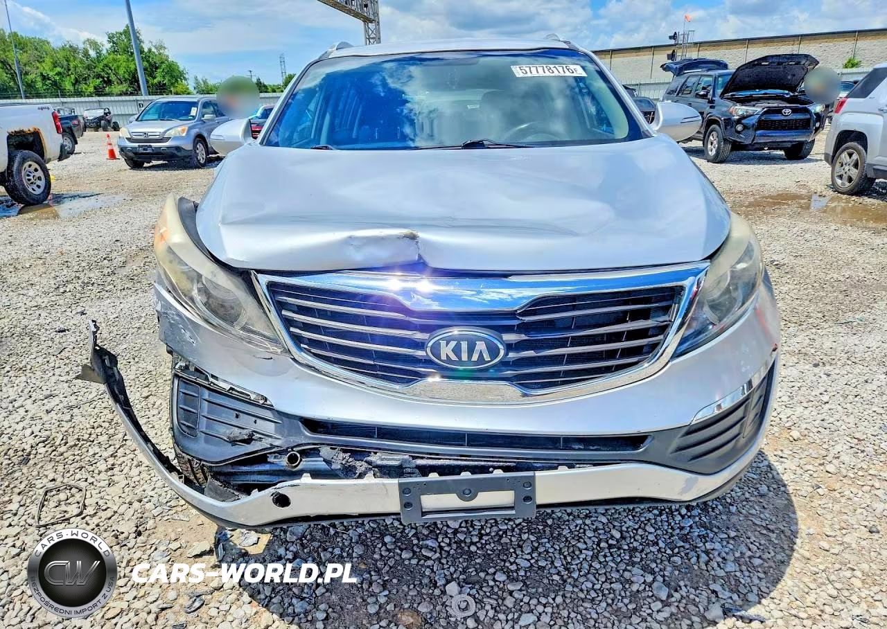 2013 Kia Sportage Lx VIN:KNDPBCA23D7478856 - 5