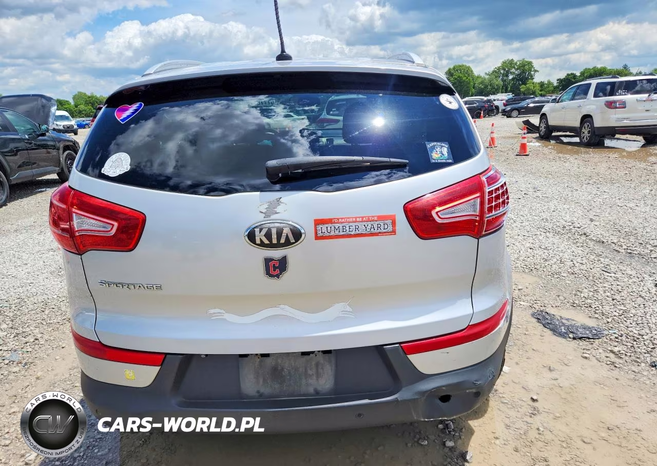 2013 Kia Sportage Lx VIN:KNDPBCA23D7478856 - 6
