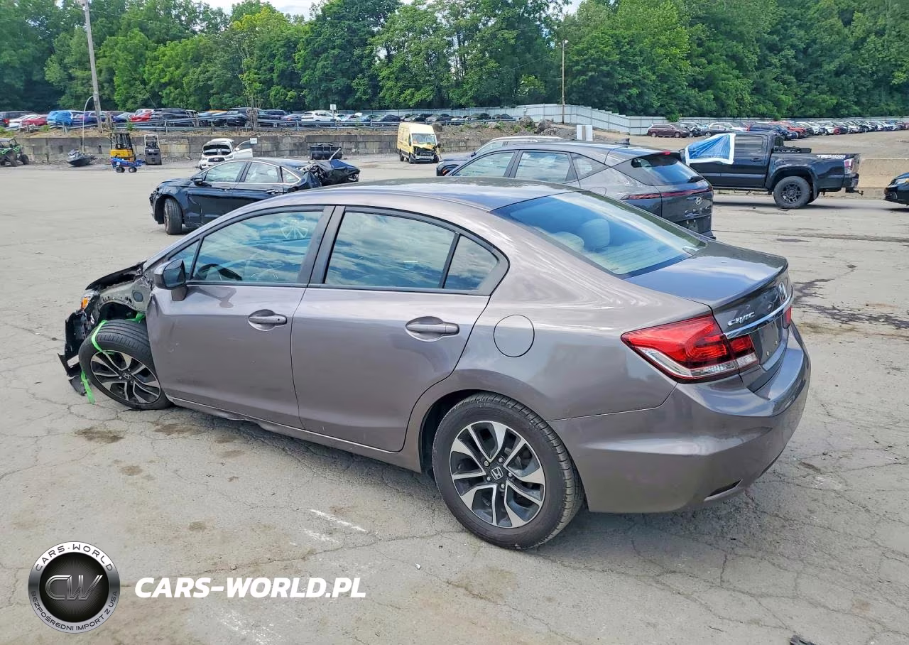 2013 Honda Civic Ex VIN:19XFB2F88DE241556 - 2