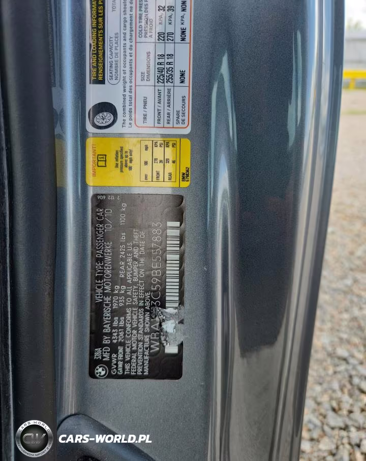 2011 BMW 328 I VIN:WBAKE3C59BE557883 - 13