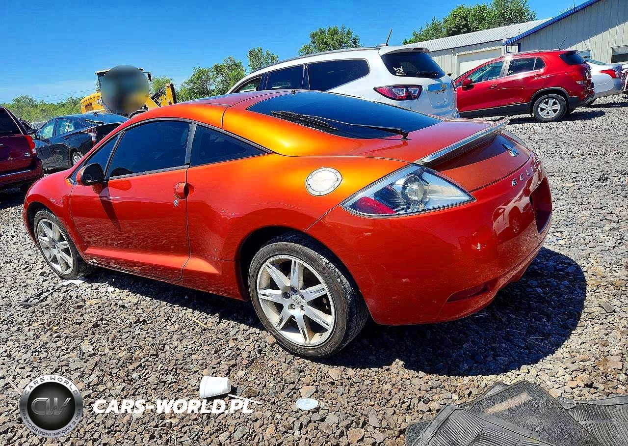 2007 Mitsubishi Eclipse Gt VIN:4A3AK34TX7E013644 - 2