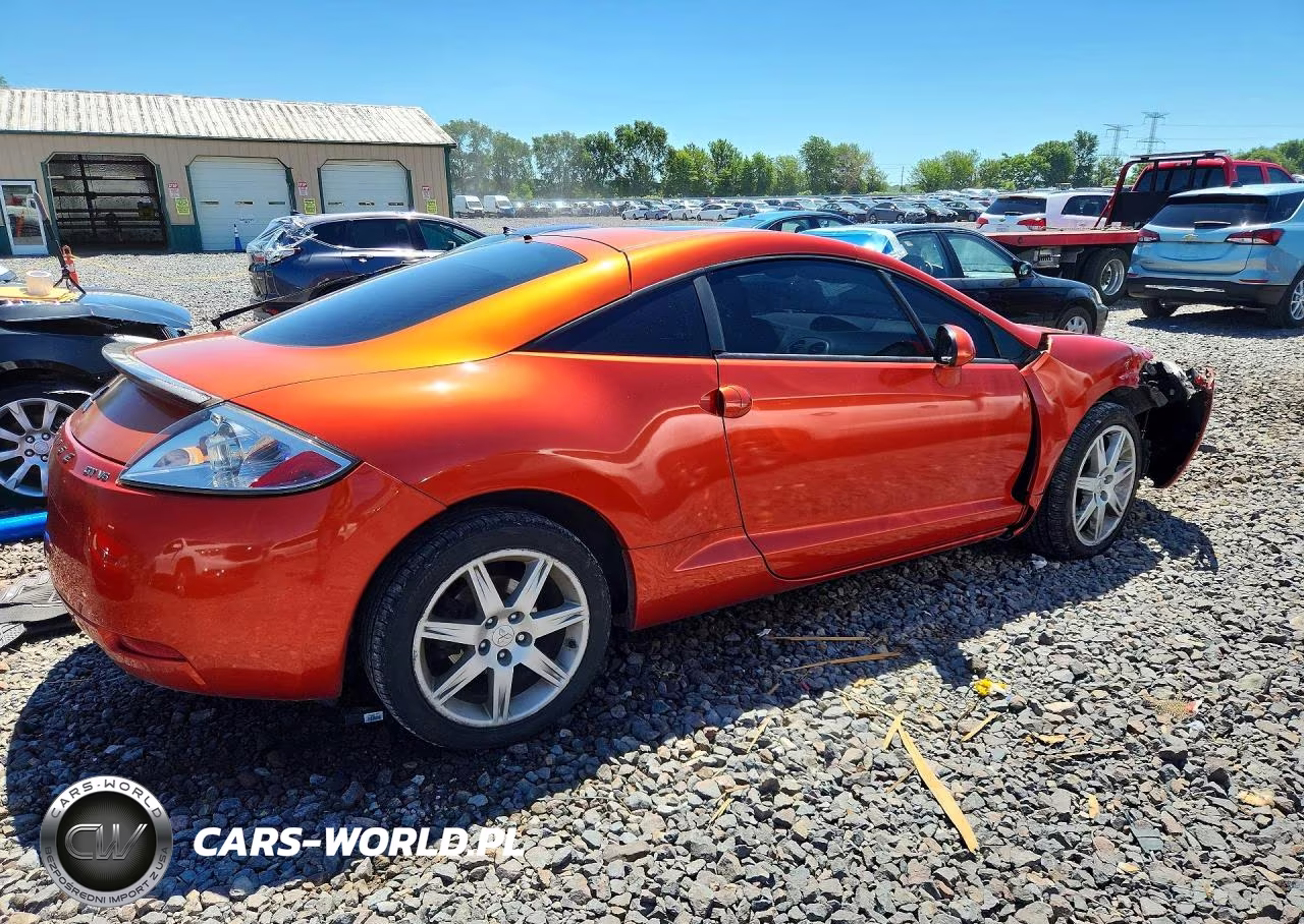 2007 Mitsubishi Eclipse Gt VIN:4A3AK34TX7E013644 - 3
