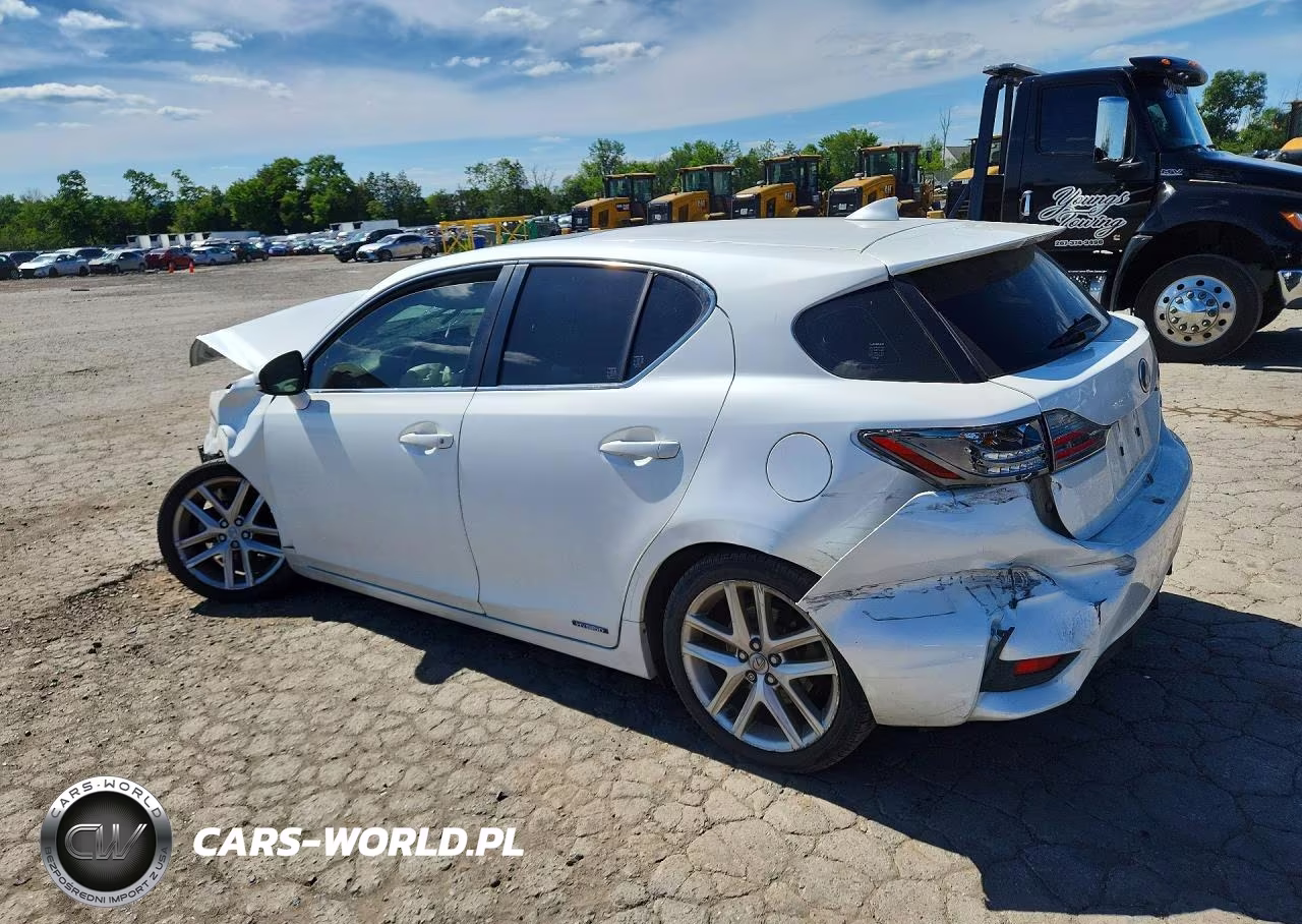 2014 Lexus Ct 200 VIN:JTHKD5BH3E2181117 - 2