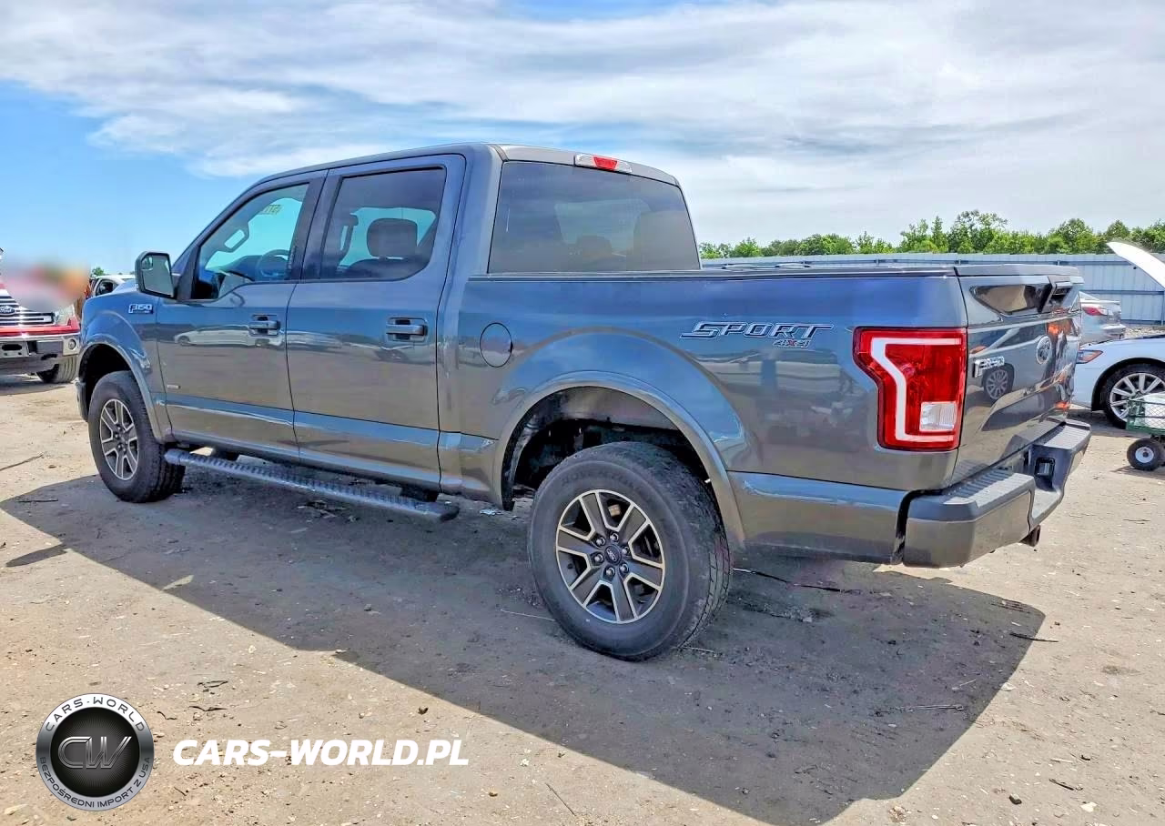 2017 Ford F150 Supercrew VIN:1FTEW1EG9HFB86923 - 2