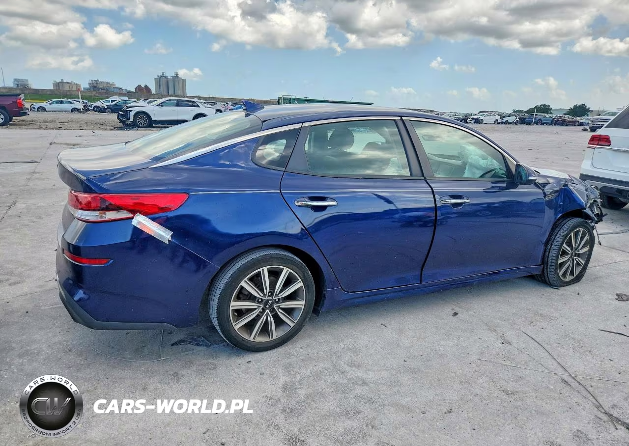2019 Kia Optima Lx VIN:5XXGT4L30KG347543 - 3