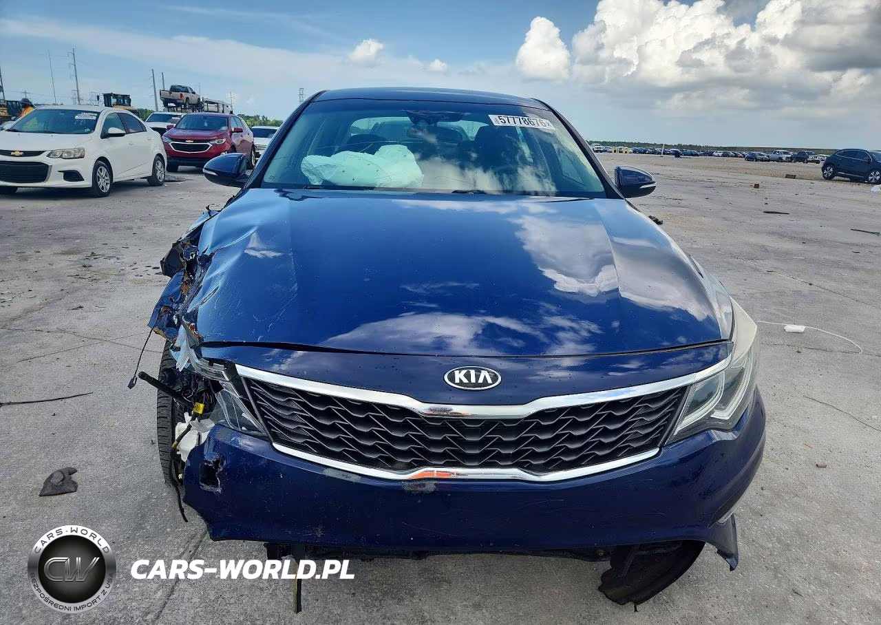 2019 Kia Optima Lx VIN:5XXGT4L30KG347543 - 5