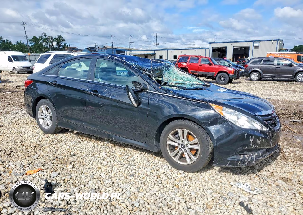 2014 Hyundai Sonata Gls VIN:5NPEB4AC9EH871313 - 4