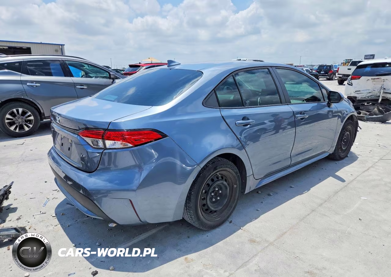 2021 Toyota Corolla Le VIN:5YFEPMAE7MP173982 - 3