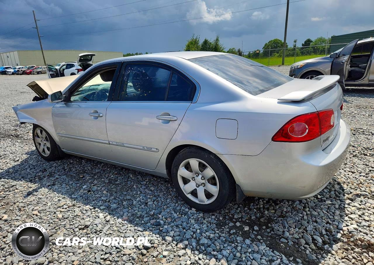 2008 Kia Optima Lx VIN:KNAGE123585276277 - 2