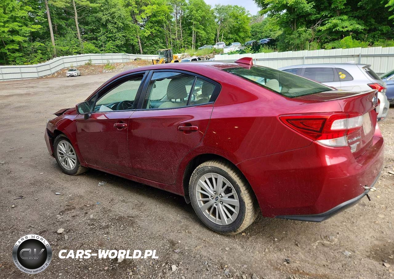 2017 Subaru Impreza Premium VIN:4S3GKAB63H3616091 - 2