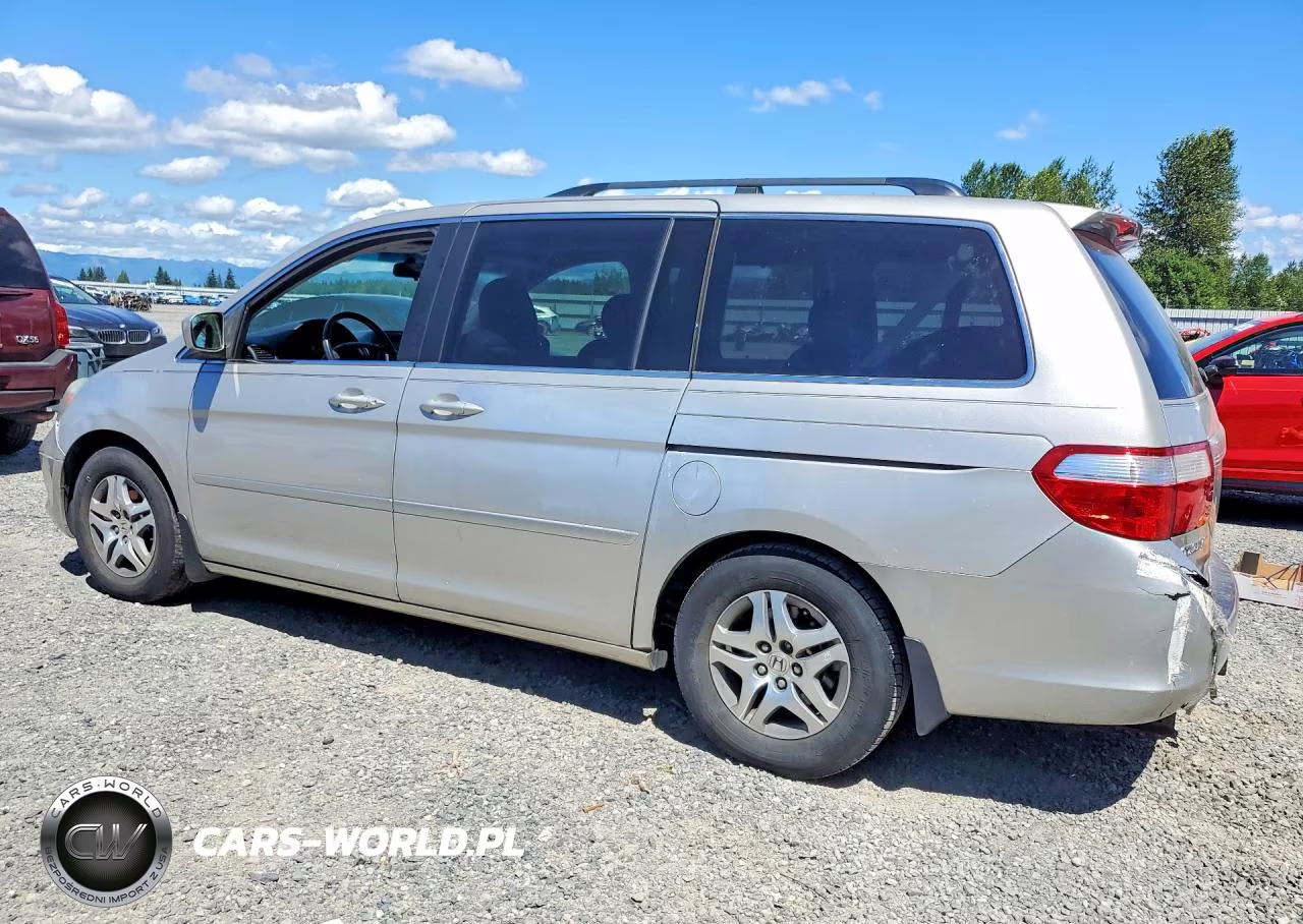 2007 Honda Odyssey Exl VIN:5FNRL386X7B028053 - 2