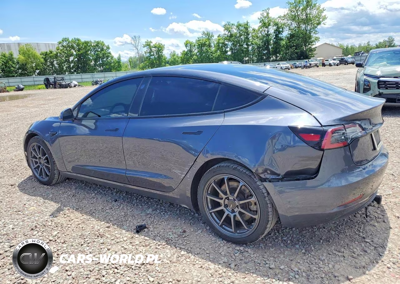 2022 Tesla Model 3 VIN:5YJ3E1EB6NF187042 - 2