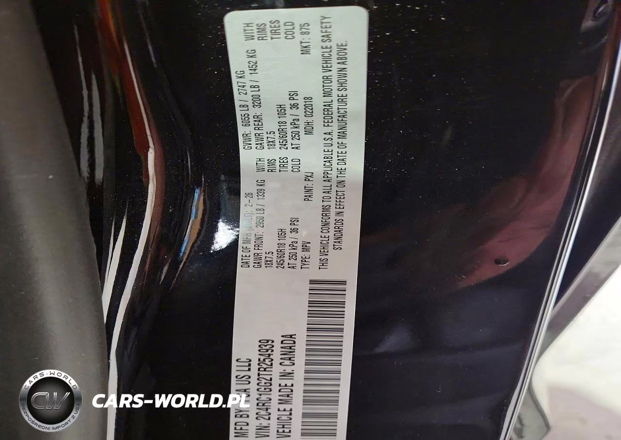 2026 Chrysler Pacifica Limited VIN:2C4RC1GG2TR254939 - 13