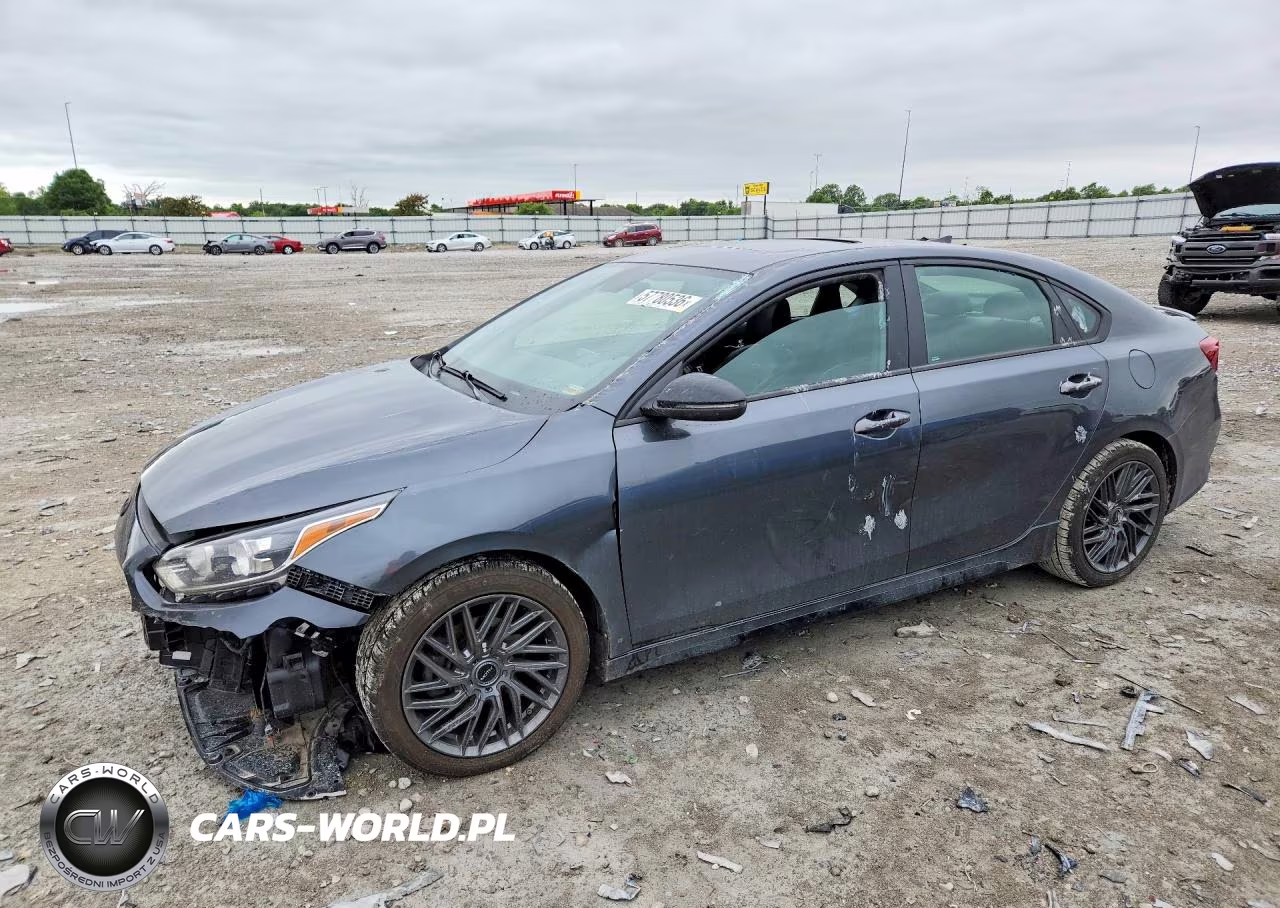 2021 Kia Forte Gt Line VIN:3KPF34AD0ME398916 - 1