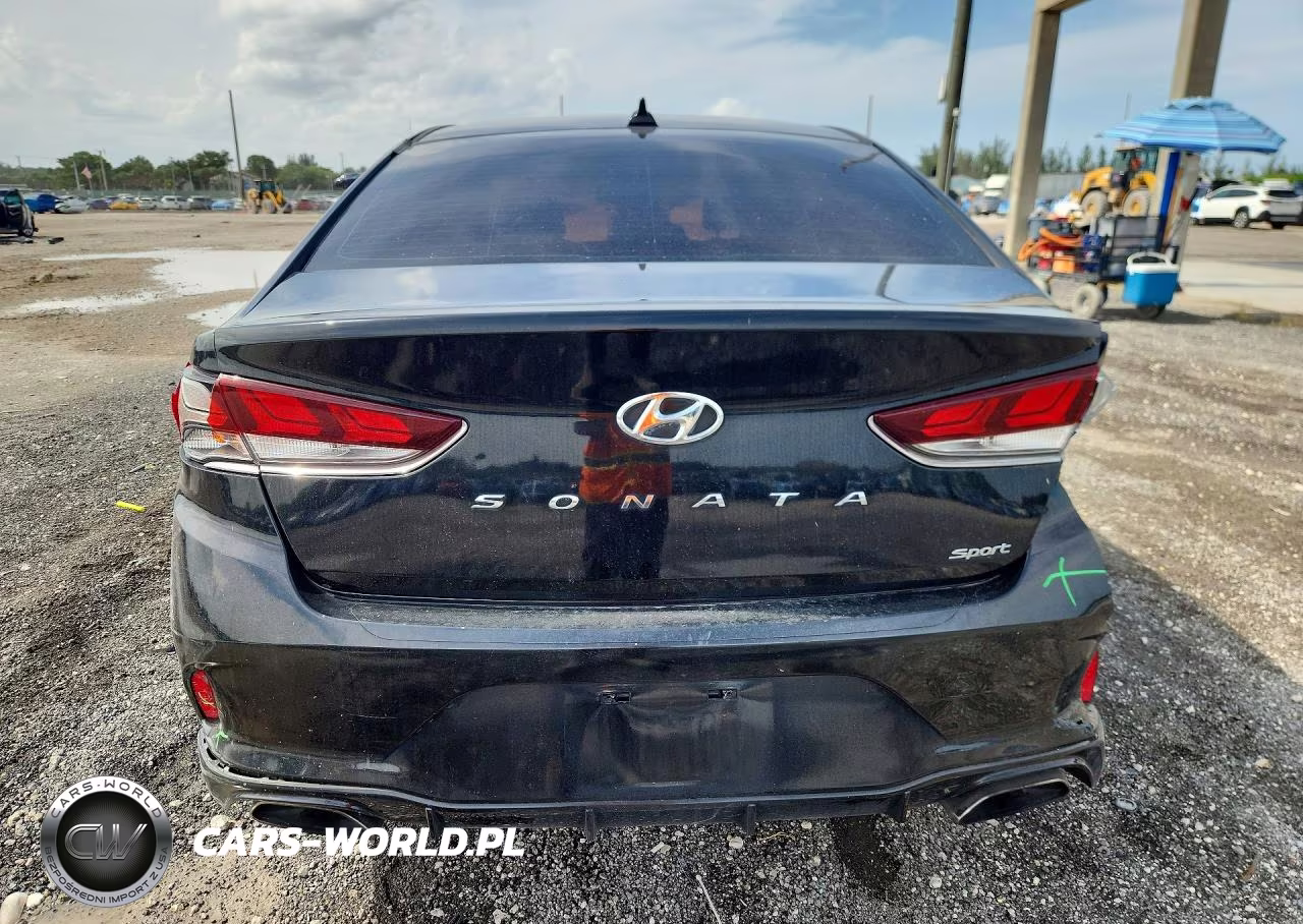 2018 Hyundai Sonata Sport+ VIN:5NPE34AF4JH701104 - 6