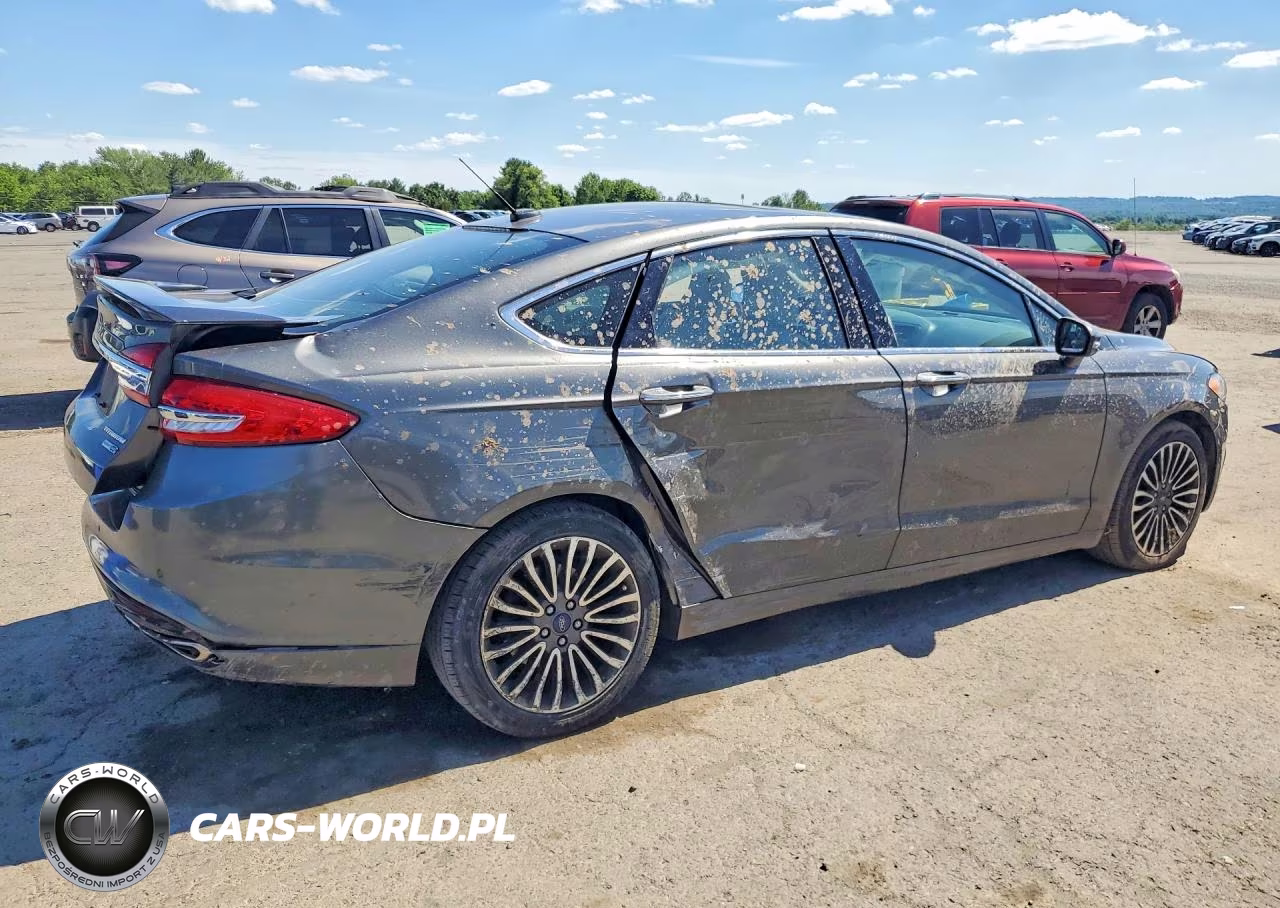 2018 Ford Fusion Titanium VIN:3FA6P0D98JR168460 - 3