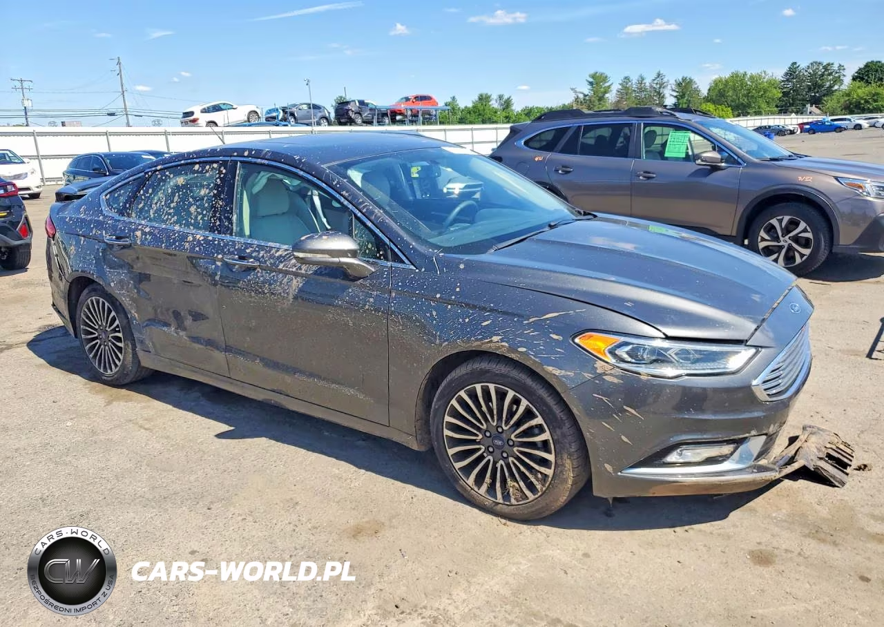 2018 Ford Fusion Titanium VIN:3FA6P0D98JR168460 - 4