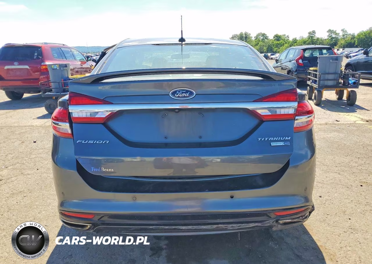 2018 Ford Fusion Titanium VIN:3FA6P0D98JR168460 - 6