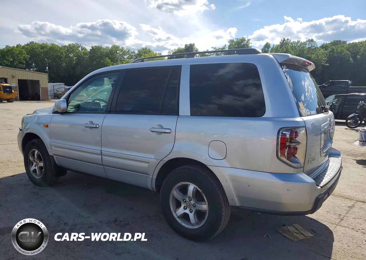 2008 Honda Pilot Exl VIN:5FNYF18598B050500 - 2