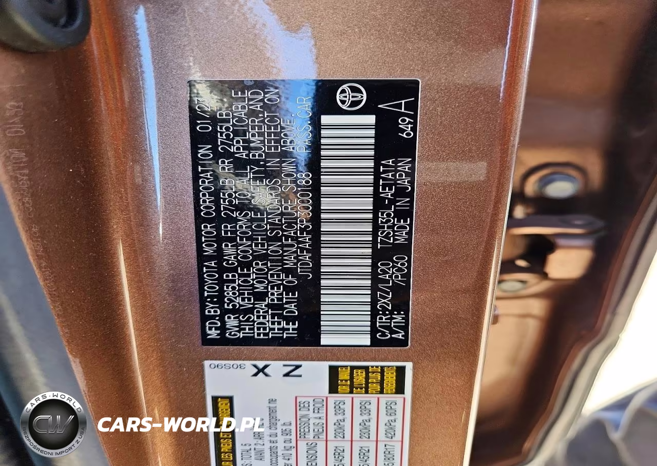 2023 Toyota Crown Platinum VIN:JTDAFAAF3P3000188 - 13