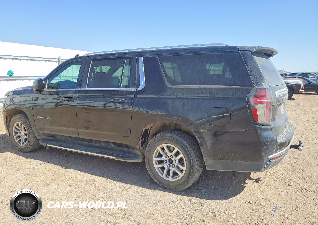 2021 Chevrolet Suburban K1500 Lt VIN:1GNSKCKD8MR257436 - 2