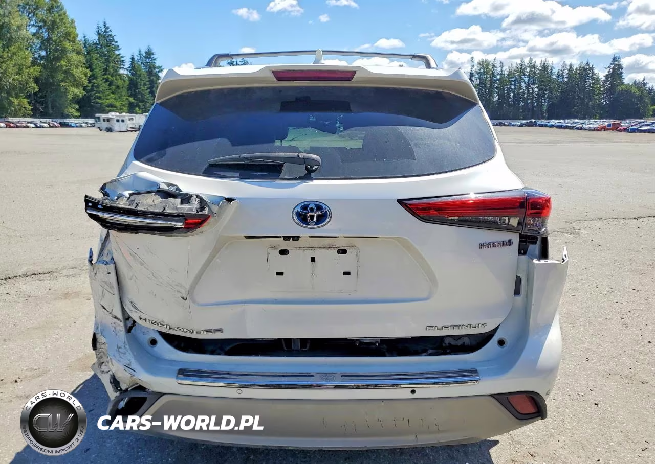 2021 Toyota Highlander Hybrid Platinum VIN:5TDEBRCH4MS018137 - 6