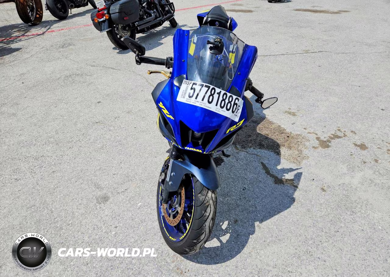 2022 Yamaha Yzfr7 VIN:JYARM38EXNA003725 - 2