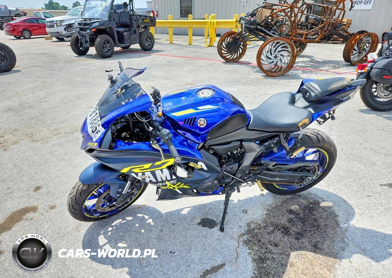 2022 Yamaha Yzfr7 VIN:JYARM38EXNA003725 - 3