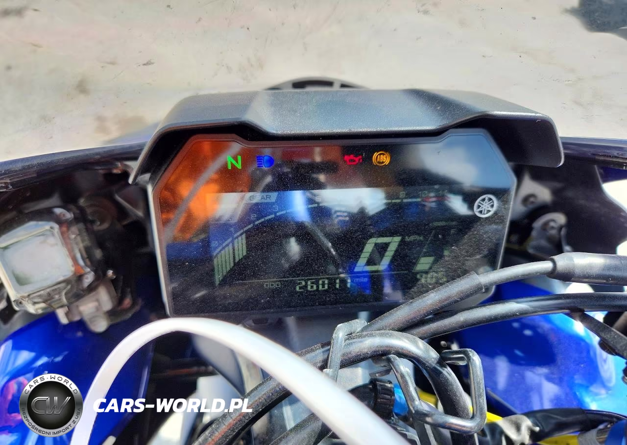 2022 Yamaha Yzfr7 VIN:JYARM38EXNA003725 - 7