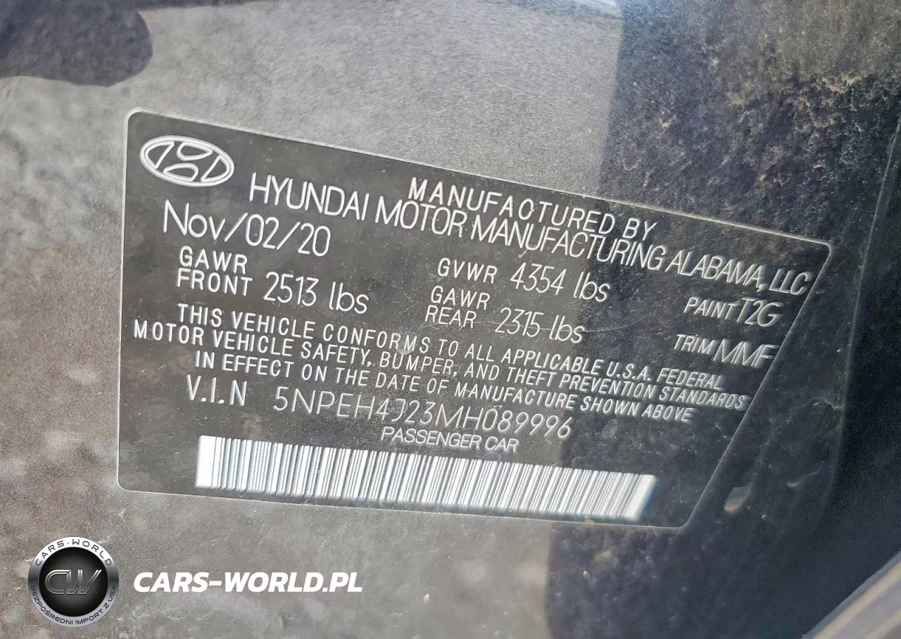 2021 Hyundai Sonata Limited VIN:5NPEH4J23MH089996 - 12