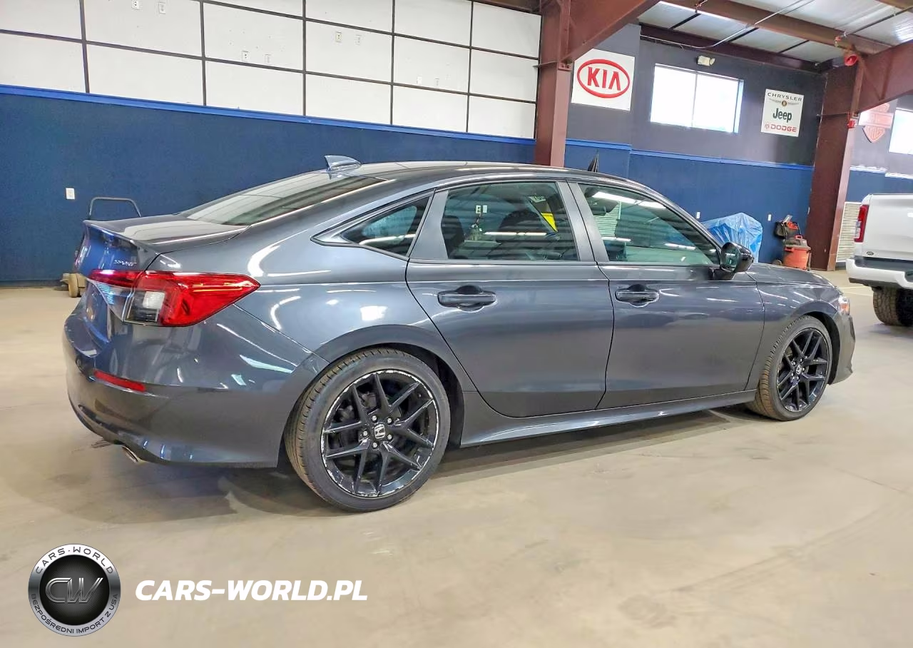 2022 Honda Civic Sport VIN:2HGFE2F58NH570312 - 3