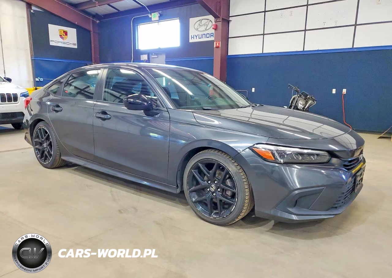 2022 Honda Civic Sport VIN:2HGFE2F58NH570312 - 4