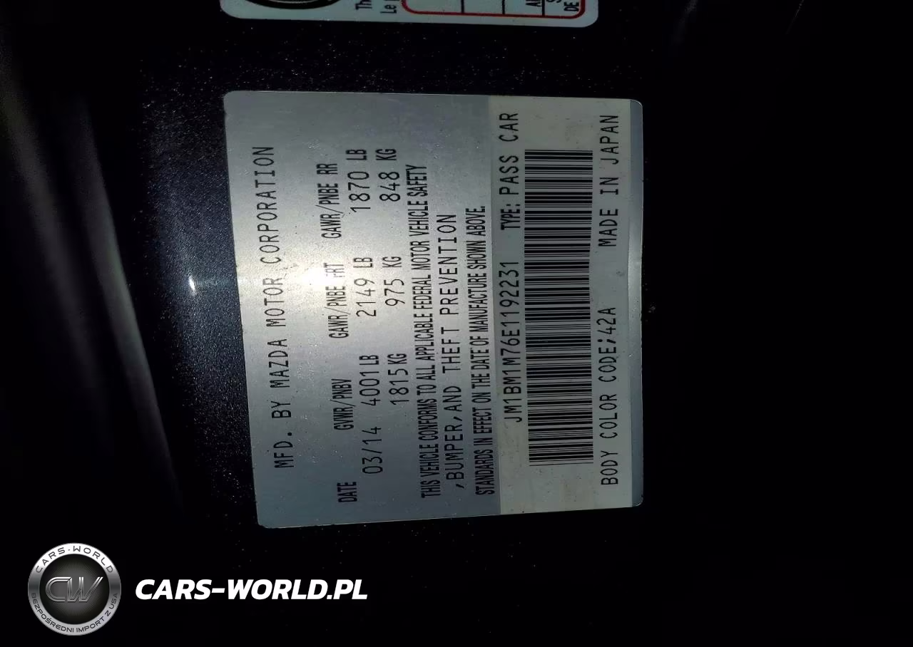 2014 Mazda 3 Grand Touring VIN:JM1BM1M76E1192231 - 12