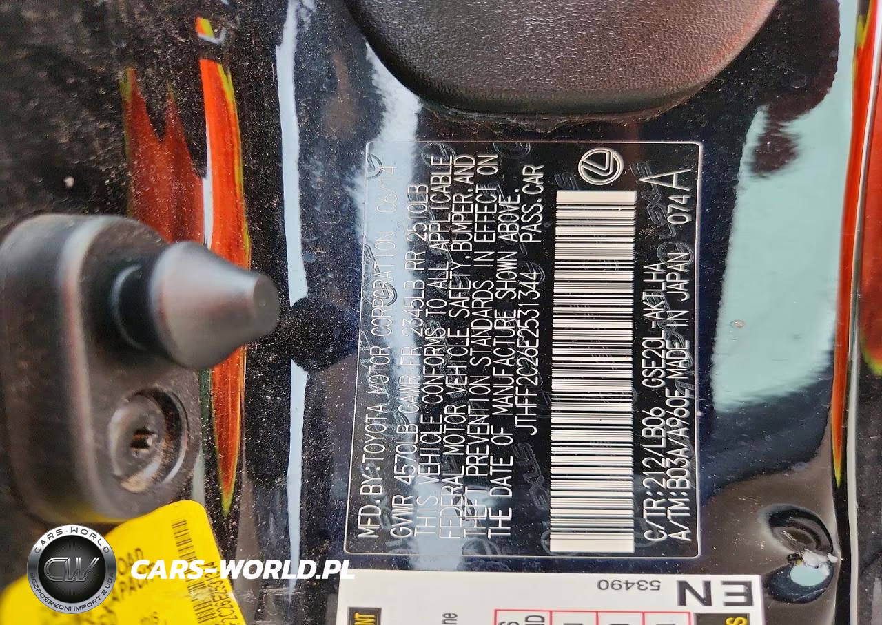 2014 Lexus Is 250 VIN:JTHFF2C26E2531344 - 13