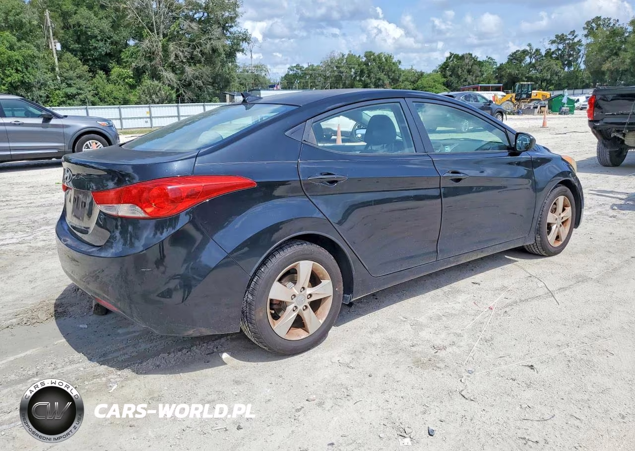 2011 Hyundai Elantra Gls VIN:KMHDH4AE4BU162779 - 3