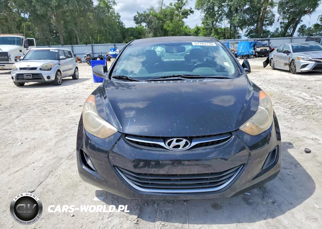 2011 Hyundai Elantra Gls VIN:KMHDH4AE4BU162779 - 5