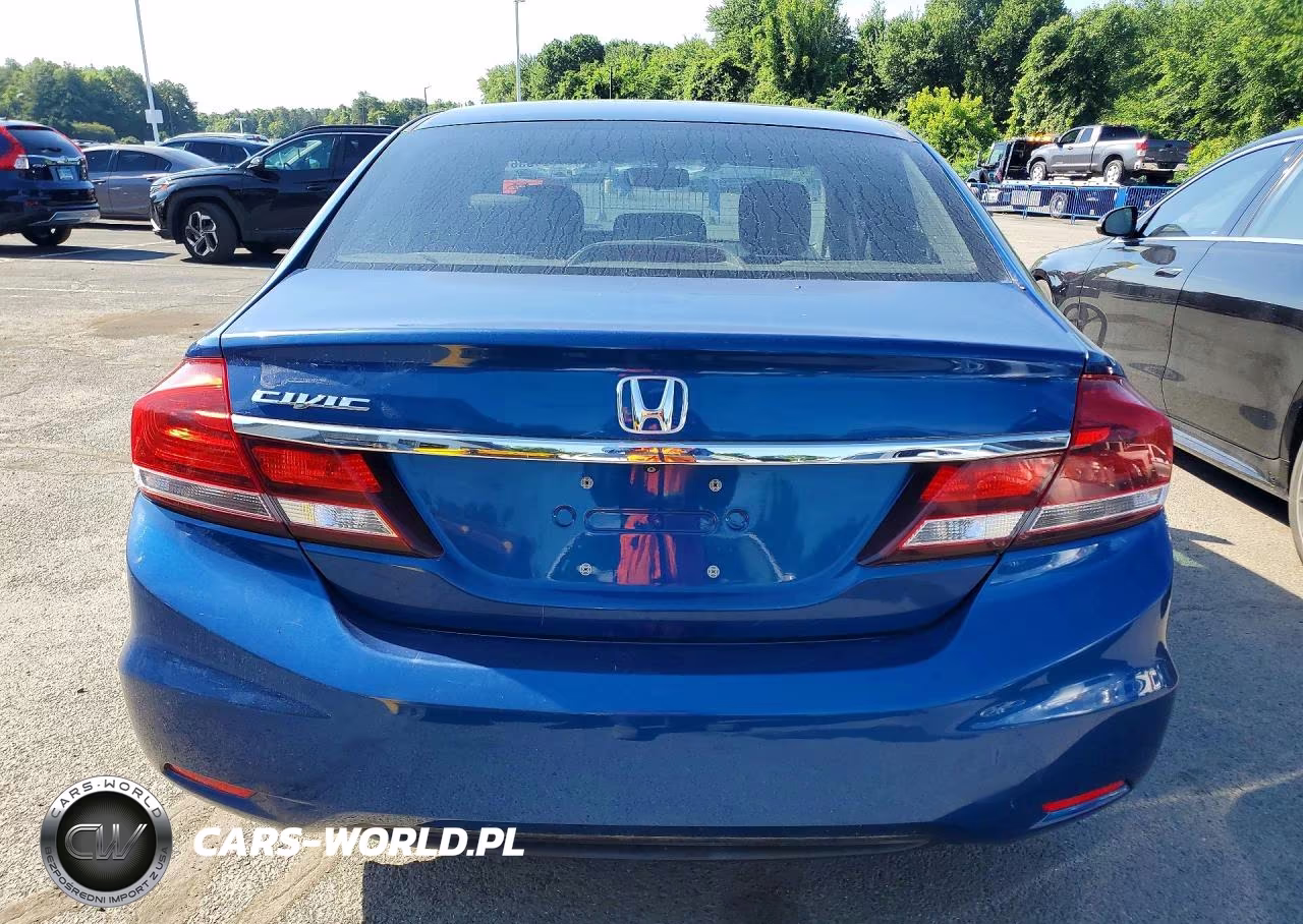 2013 Honda Civic Lx VIN:19XFB2E52DE073923 - 6