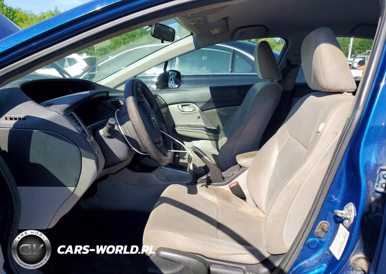 2013 Honda Civic Lx VIN:19XFB2E52DE073923 - 7