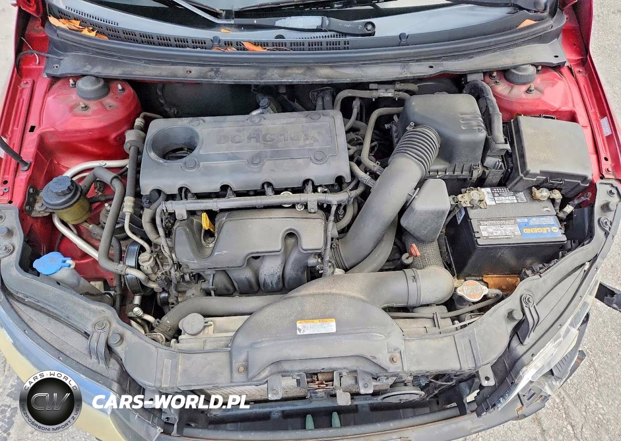 2010 Kia Forte Ex VIN:KNAFU4A28A5858677 - 11