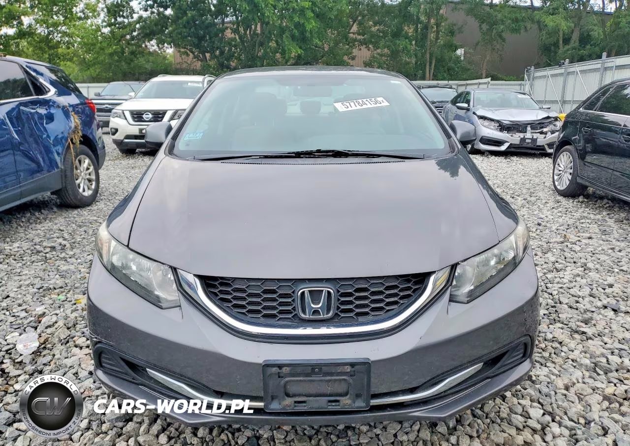 2013 Honda Civic Lx VIN:2HGFB2F5XDH581402 - 5