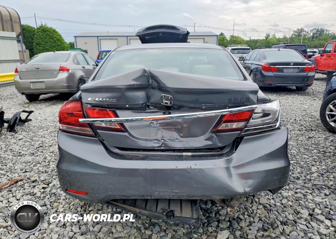 2013 Honda Civic Lx VIN:2HGFB2F5XDH581402 - 6