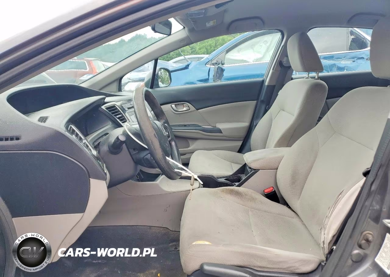 2013 Honda Civic Lx VIN:2HGFB2F5XDH581402 - 7