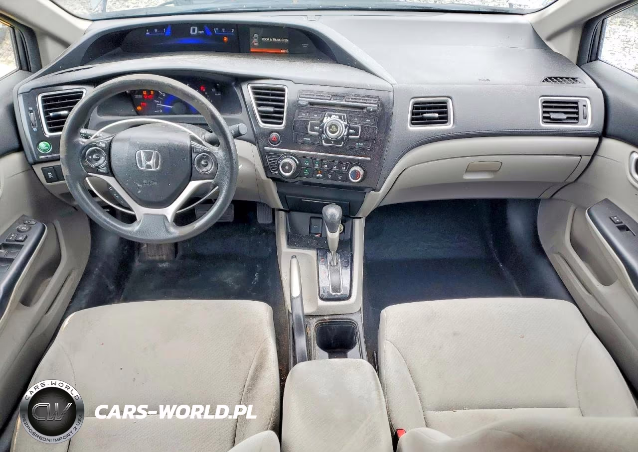 2013 Honda Civic Lx VIN:2HGFB2F5XDH581402 - 8