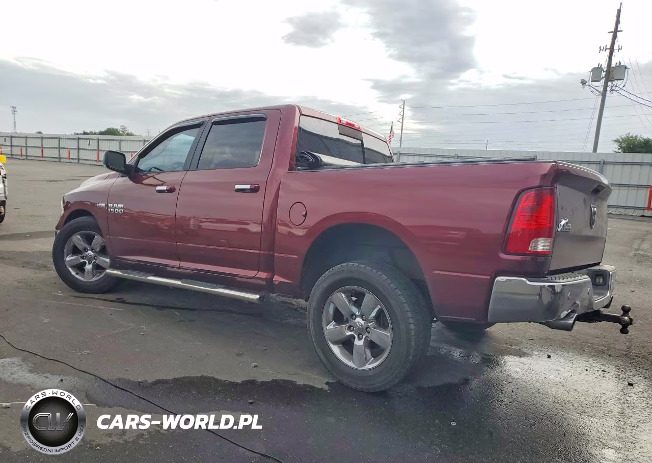 2017 Ram 1500 Slt VIN:3C6RR6LT5HG742236 - 2